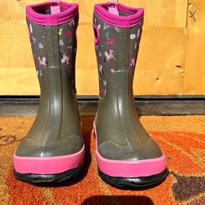 Bogs Girls Size 13 Unicorn theme